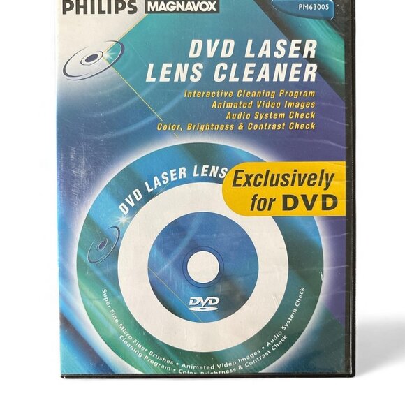 Philips Magnavox PM63005 DVD Laser Lens Cleaner Disc Performax Audio Video Test - Picture 1 of 3